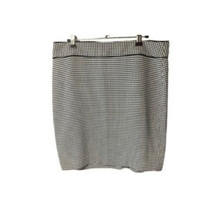 Banana‎ Republic Factory Houndstooth Pencil Skirt